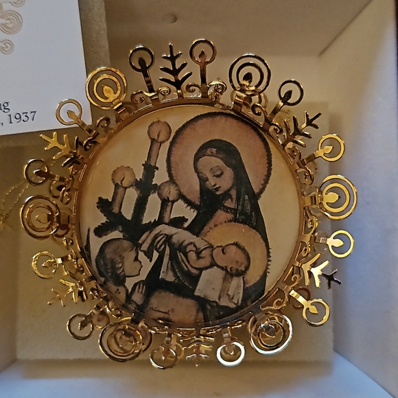 Vintage Christ Sleeping Child Ornament 1987 - Picture 1 of 5